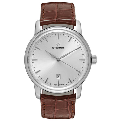 Front view of Eterna Soleure Men's Automatic Watch 8310-41-11-1176