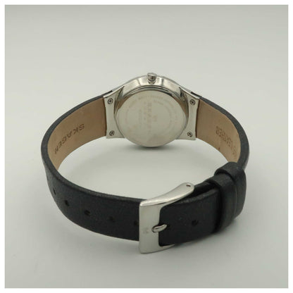 Skagen Leather Women's Quartz Watch 831SSLBW-PO - Image #2