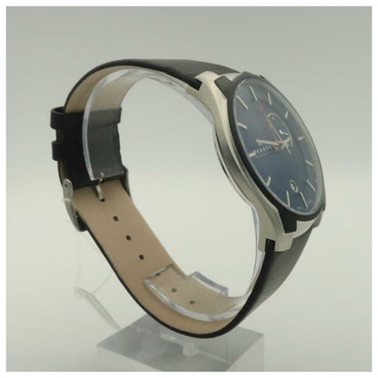 Skagen Leather Men's Solar Powered Quartz Watch 833XLSLN-PO - Image #3
