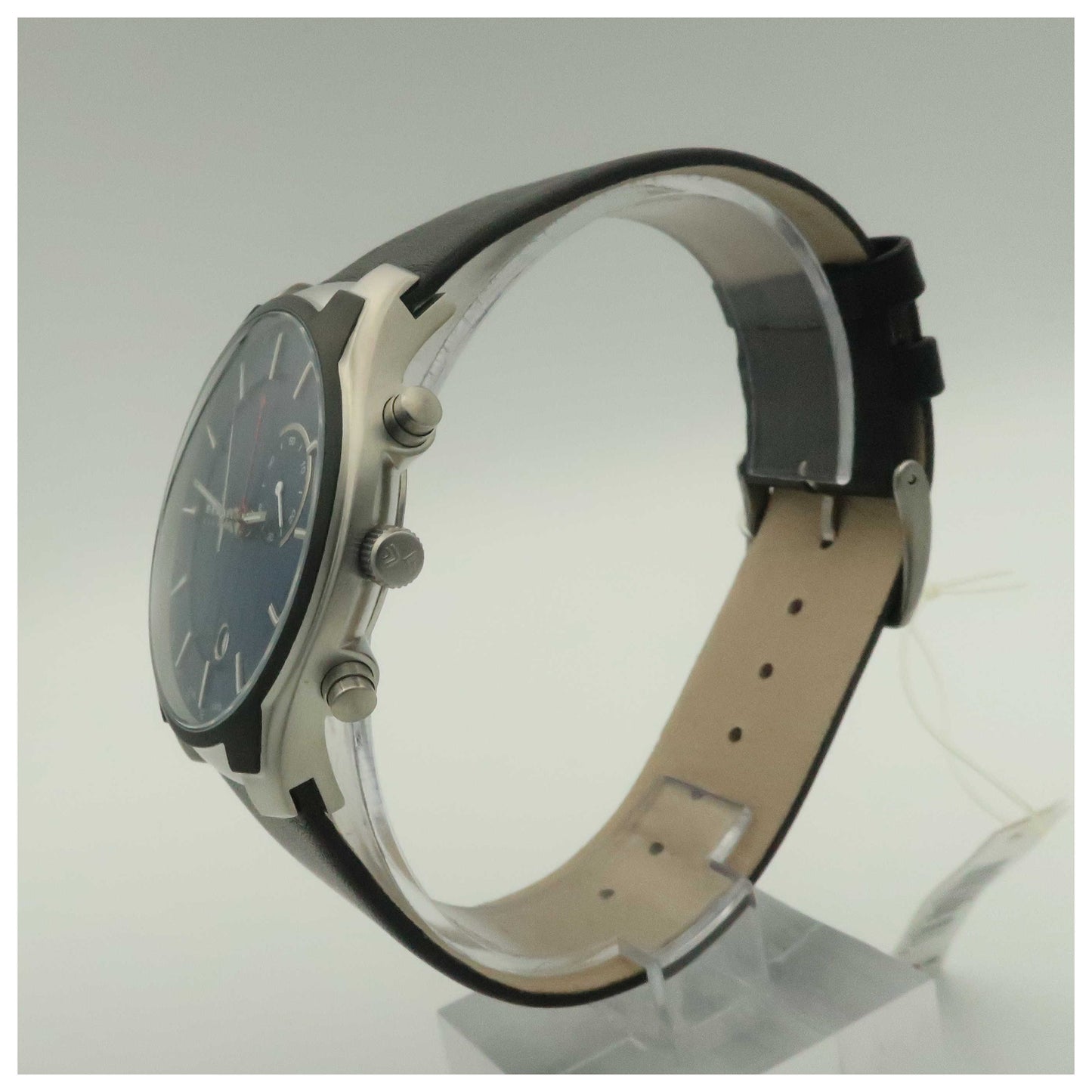 Skagen Leather Men's Solar Powered Quartz Watch 833XLSLN-PO - Image #4