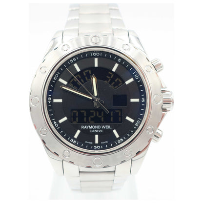 Front view of Raymond Weil RW Sport Men's Swiss Quartz (Battery-Powered) Watch 8400-ST-20001-SD2