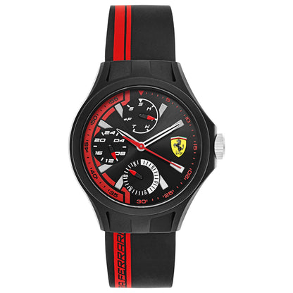 Front view of Ferrari Pit Crew Men's Japanese Quartz (Battery-Powered) Watch 840013
