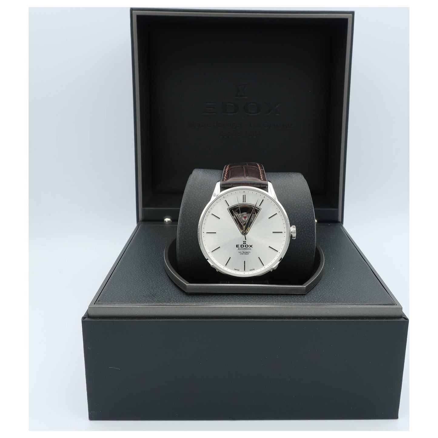 Edox Men's Automatic Watch 85010-3B-AIN-SD - Image #6