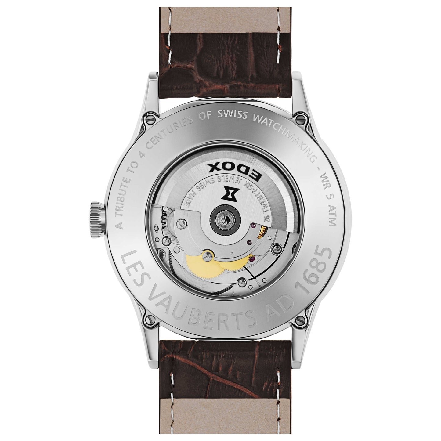 Edox Les Vauberts Men's Automatic Watch 85010-3B-AIN - Image #2