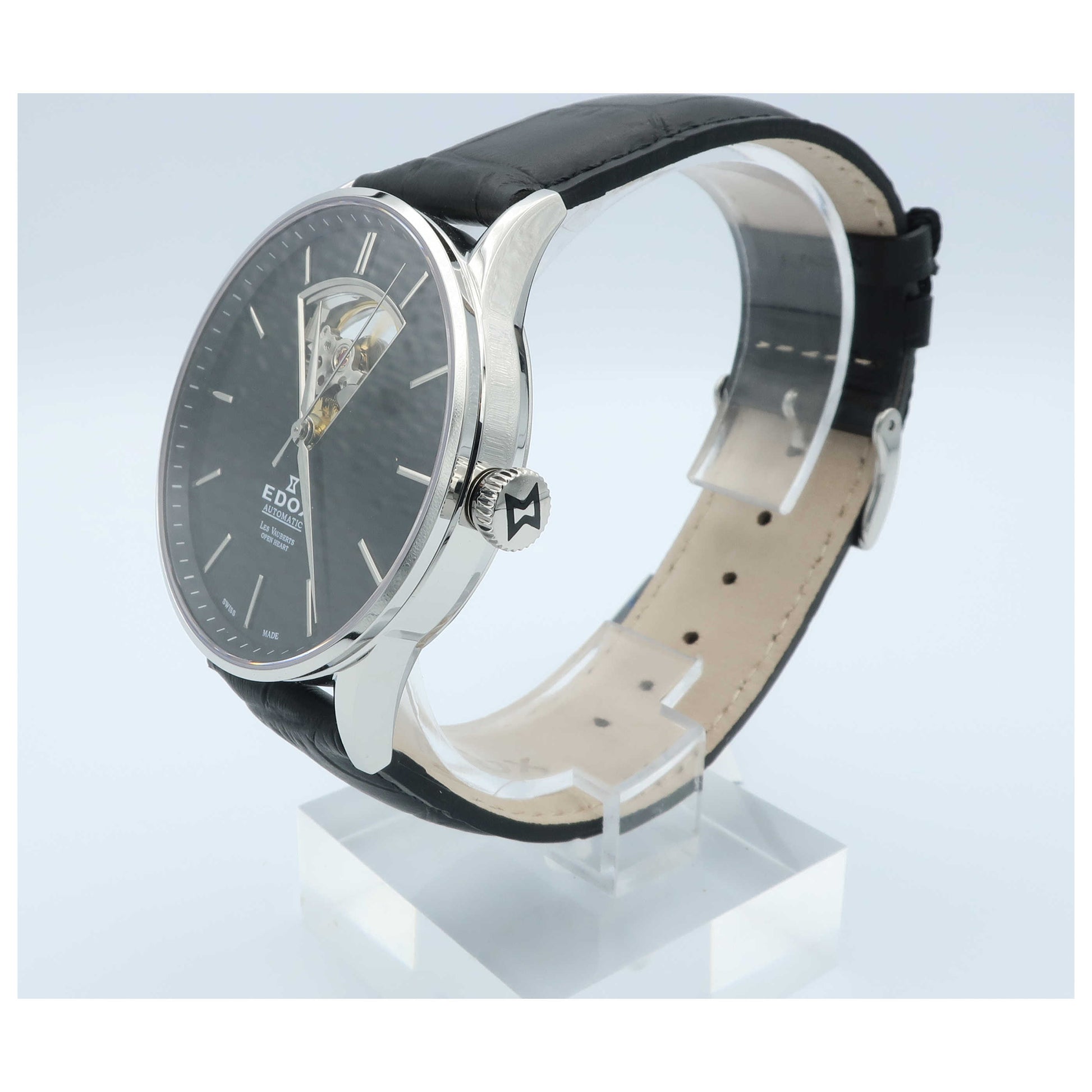 Edox Les Vauberts Men's Automatic Watch 85010-3N-NIN-SD - Image #4