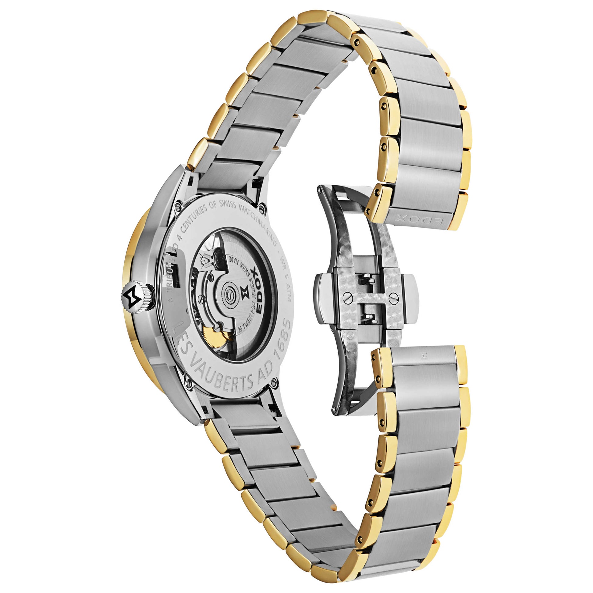Edox Les Vauberts Men's Automatic Watch 85011-357J-AID - Image #7