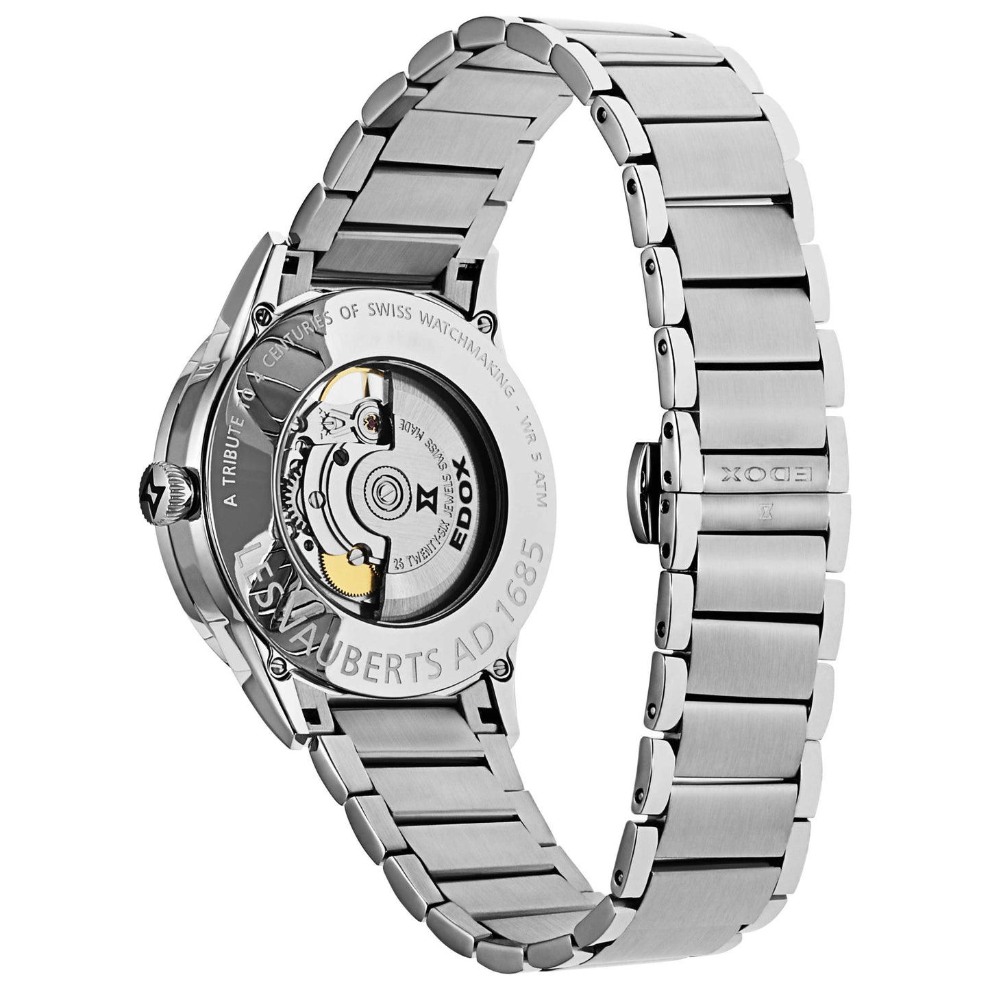 Edox Les Vauberts Men's Automatic Watch 85011-3B-AIN - Image #2