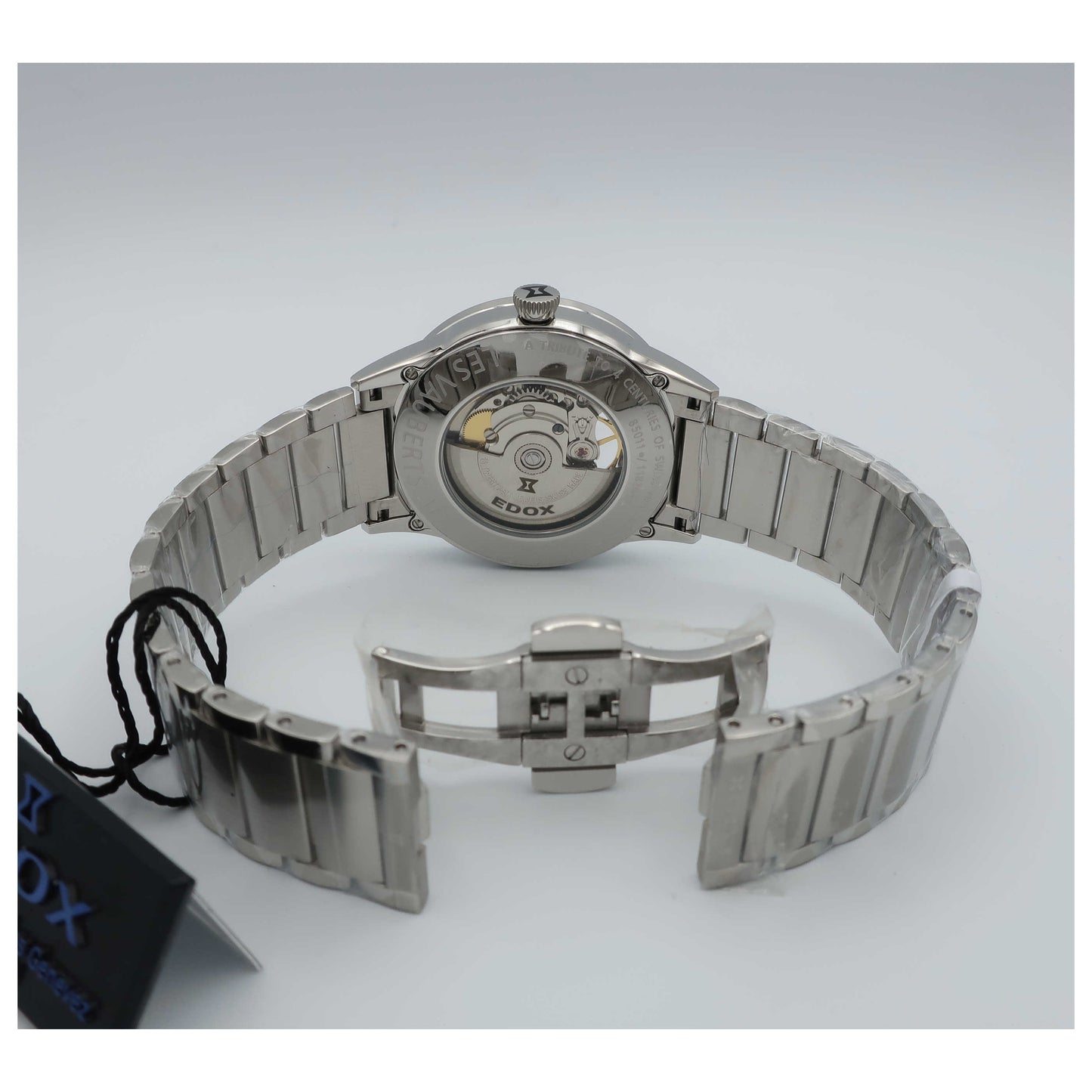 Edox Les Vauberts Men's Automatic Watch 85011-3N-NIN-SD - Image #7