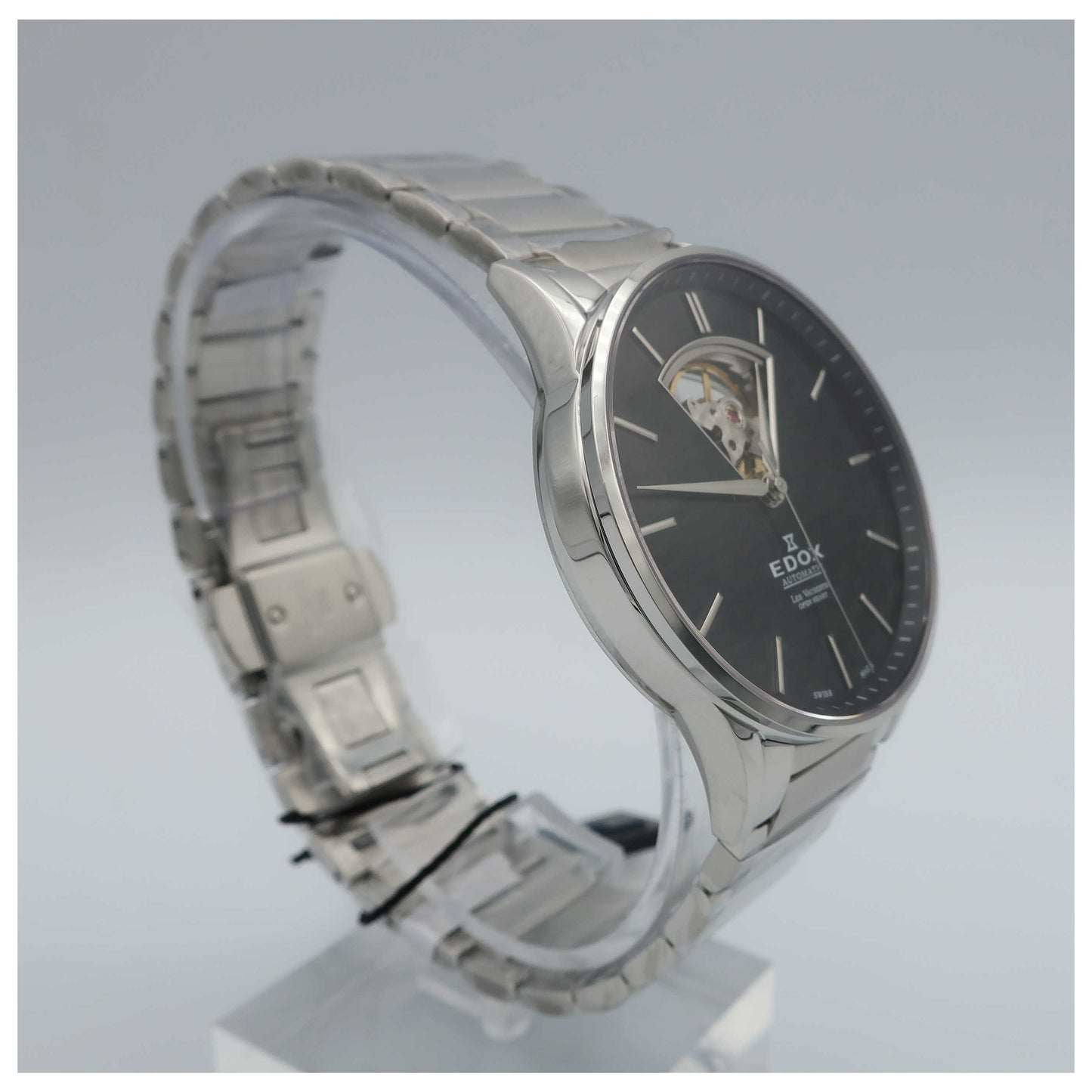 Edox Les Vauberts Men's Automatic Watch 85011-3N-NIN-SD - Image #3