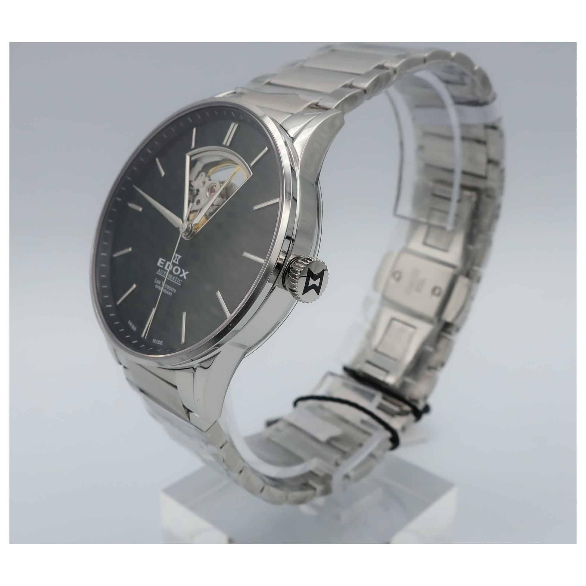 Edox Les Vauberts Men's Automatic Watch 85011-3N-NIN-SD - Image #4