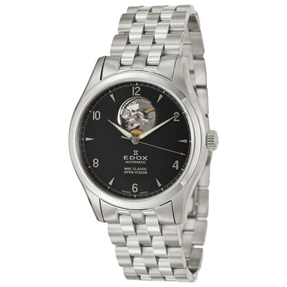 Front view of Edox WRC Men's Automatic Watch 85016-3-NIN