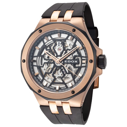 Front view of Edox Delfin The Original Men's Automatic Watch 85303-357RN-NRN