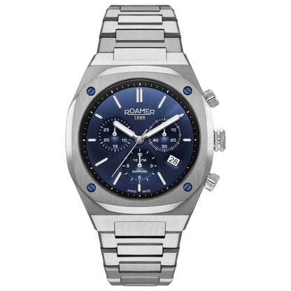 Front view of Roamer Stingray R7 Chrono Men's Quartz Watch 854837-41-45-50