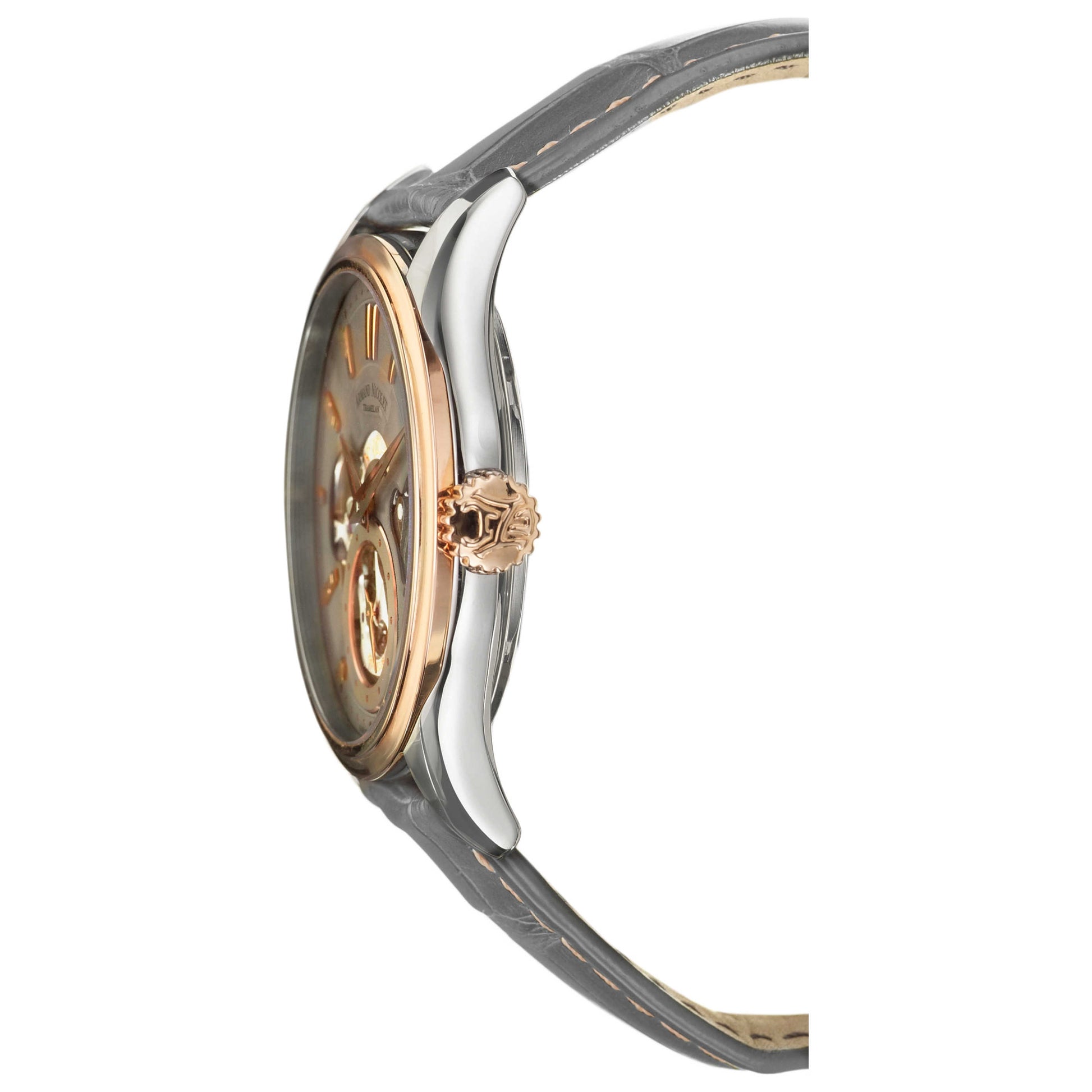 Armand Nicolet L08 Men's Manual-Wind Watch 8620A-GR-P713GR2 - Image #4
