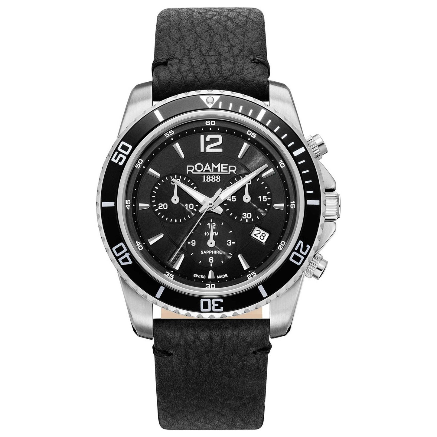 Front view of Roamer Nautic Chrono 100 Men's Quartz Watch 862837-41-55-02