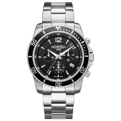 Front view of Roamer Nautic Chrono 100 Men's Quartz Watch 862837-41-55-20