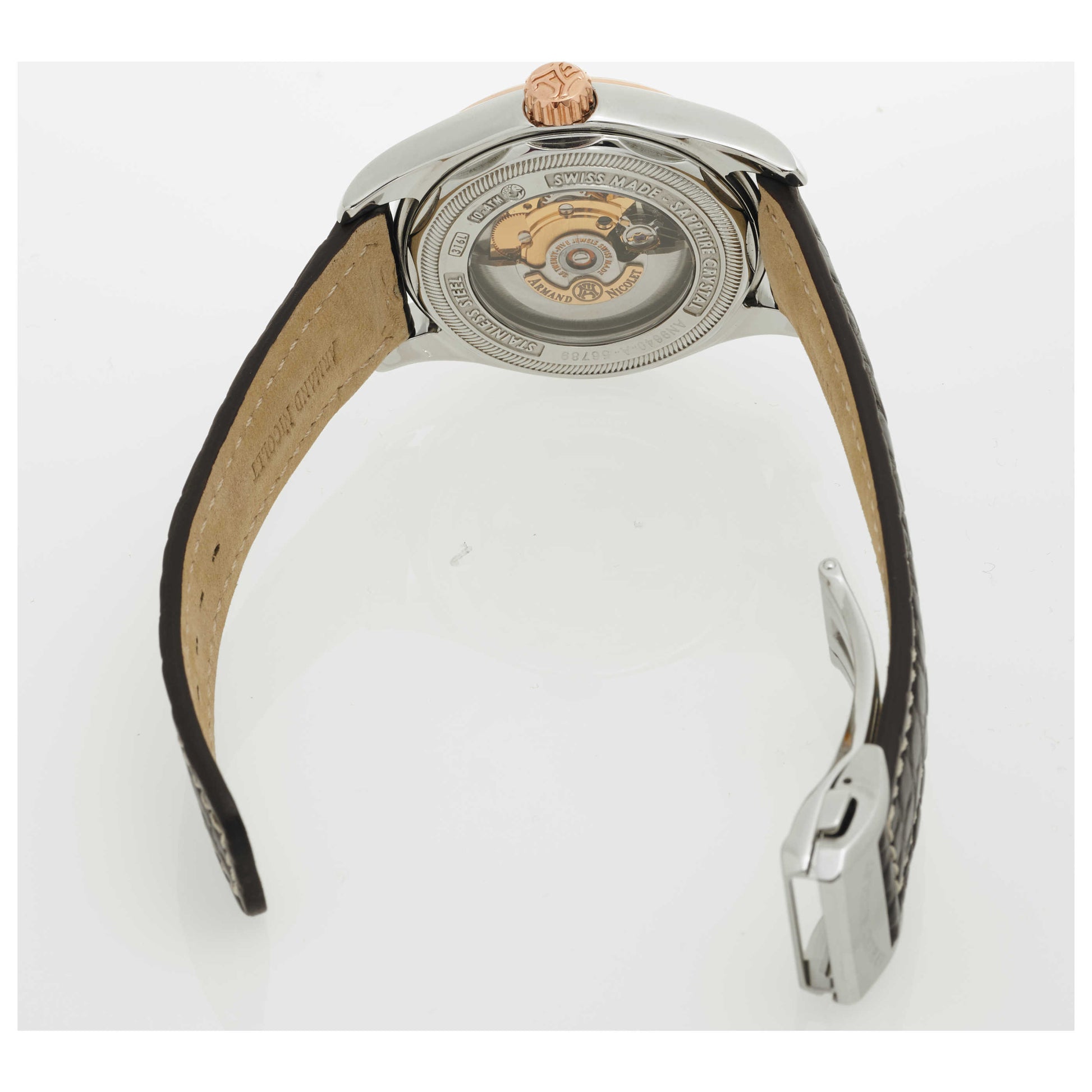 Armand Nicolet M02 Men's Automatic Watch 8640A-AS-P974MR2-SD - Image #2