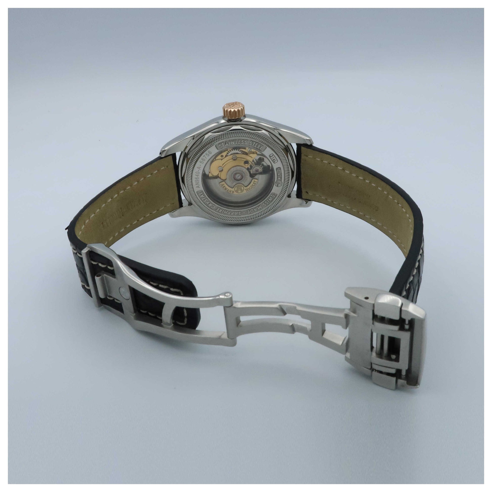 Armand Nicolet M02 Men's Automatic Watch 8640A-NS-P974NR2-SD - Image #2