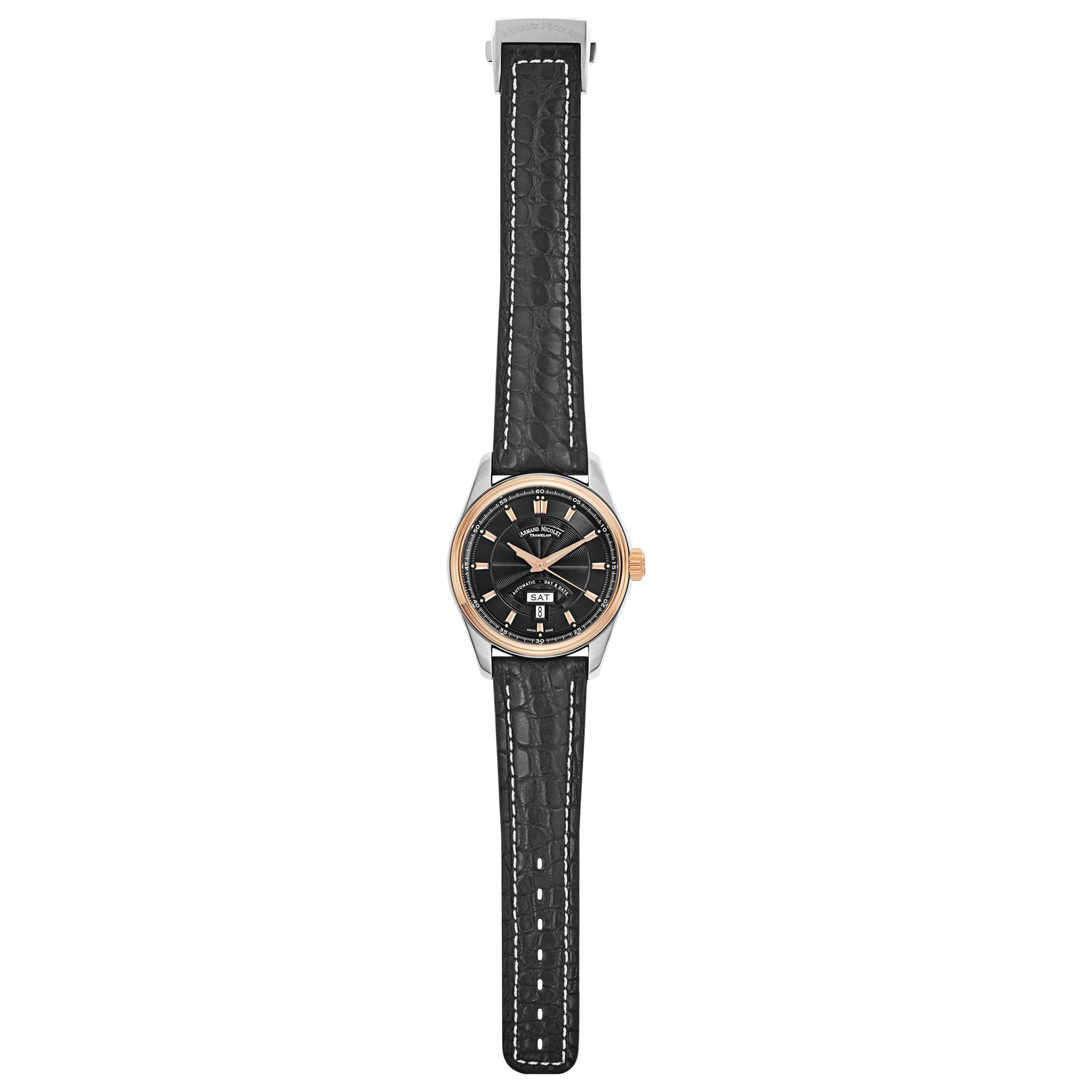 Armand Nicolet M02 Men's Automatic Watch 8640A-NS-P974NR2 - Image #8