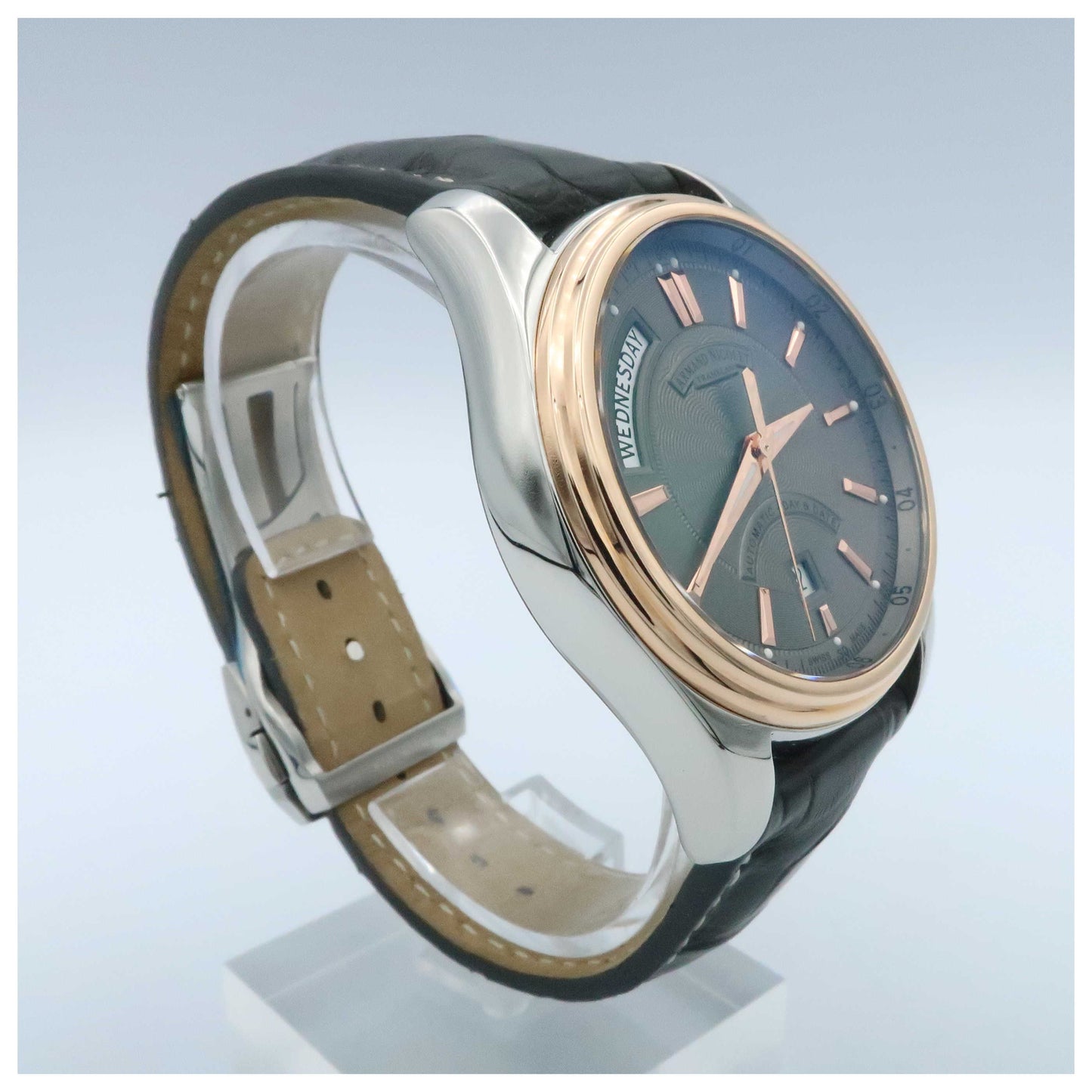 Armand Nicolet M02 Men's Automatic Watch 8641A-2-GRP974GR2-PO - Image #3