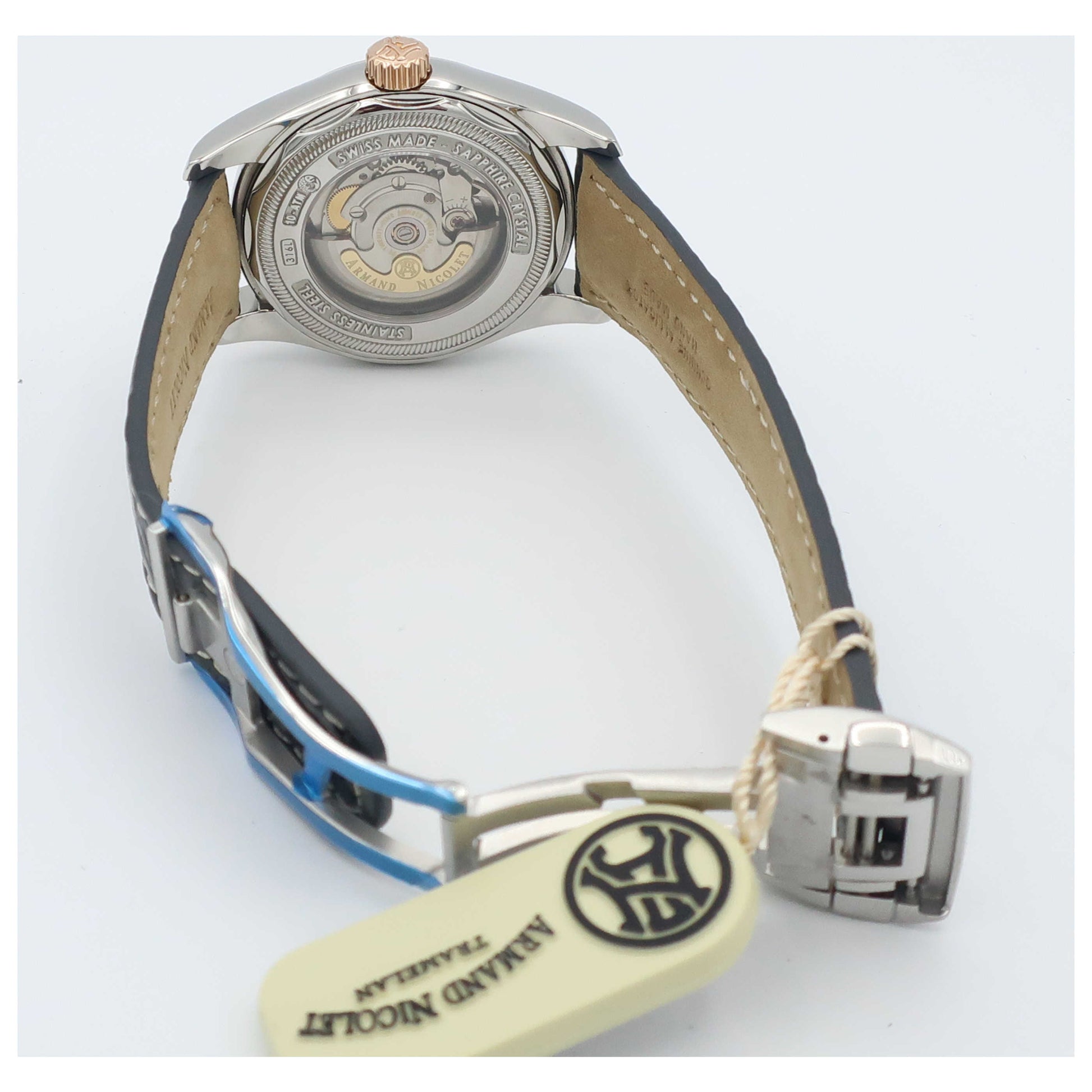 Armand Nicolet M02 Men's Automatic Watch 8641A-2-GRP974GR2-SD - Image #2