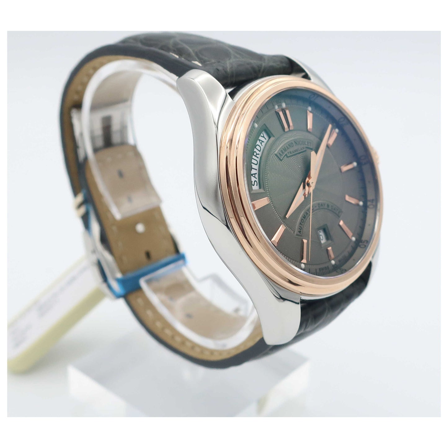 Armand Nicolet M02 Men's Automatic Watch 8641A-2-GRP974GR2-SD - Image #3