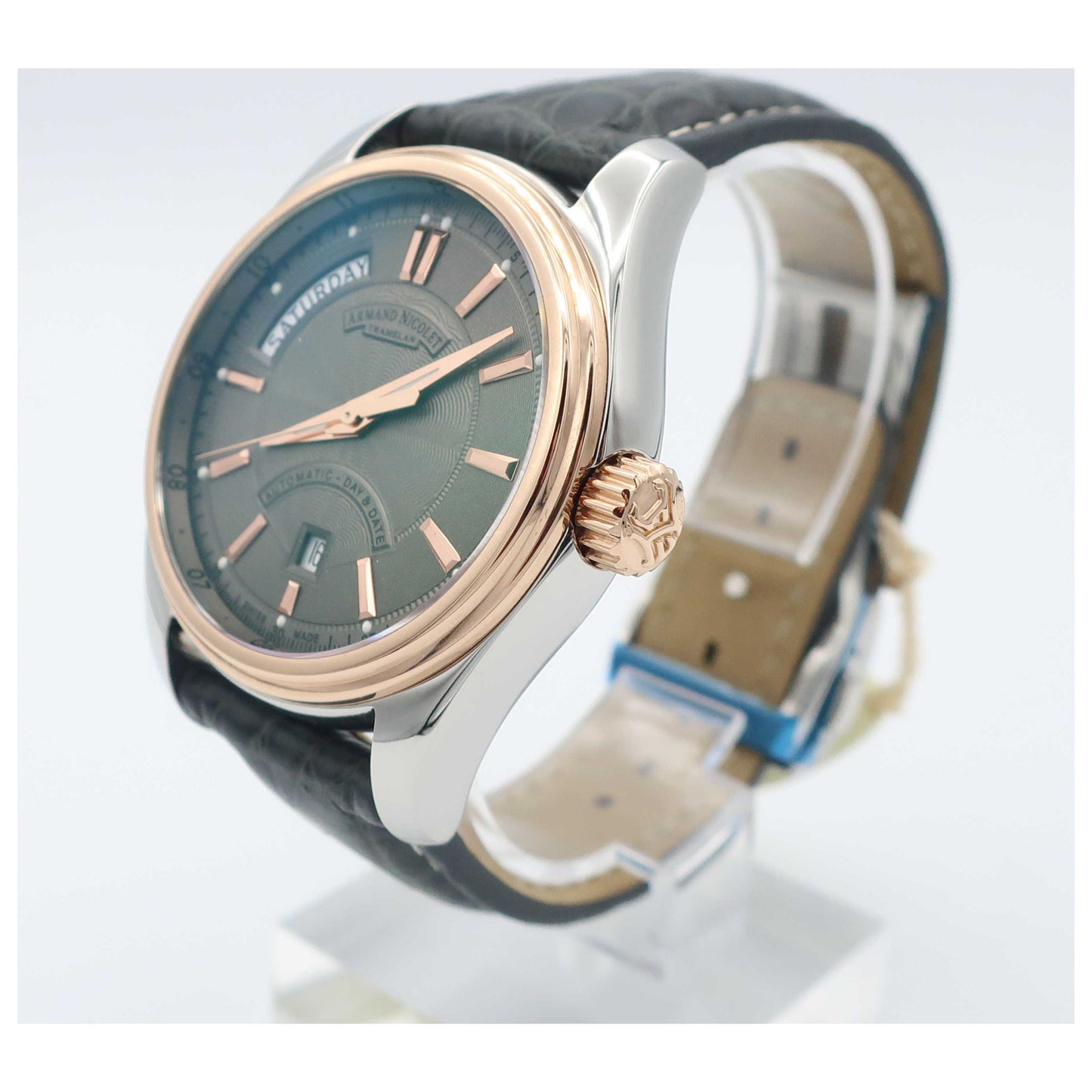 Armand Nicolet M02 Men's Automatic Watch 8641A-2-GRP974GR2-SD - Image #4