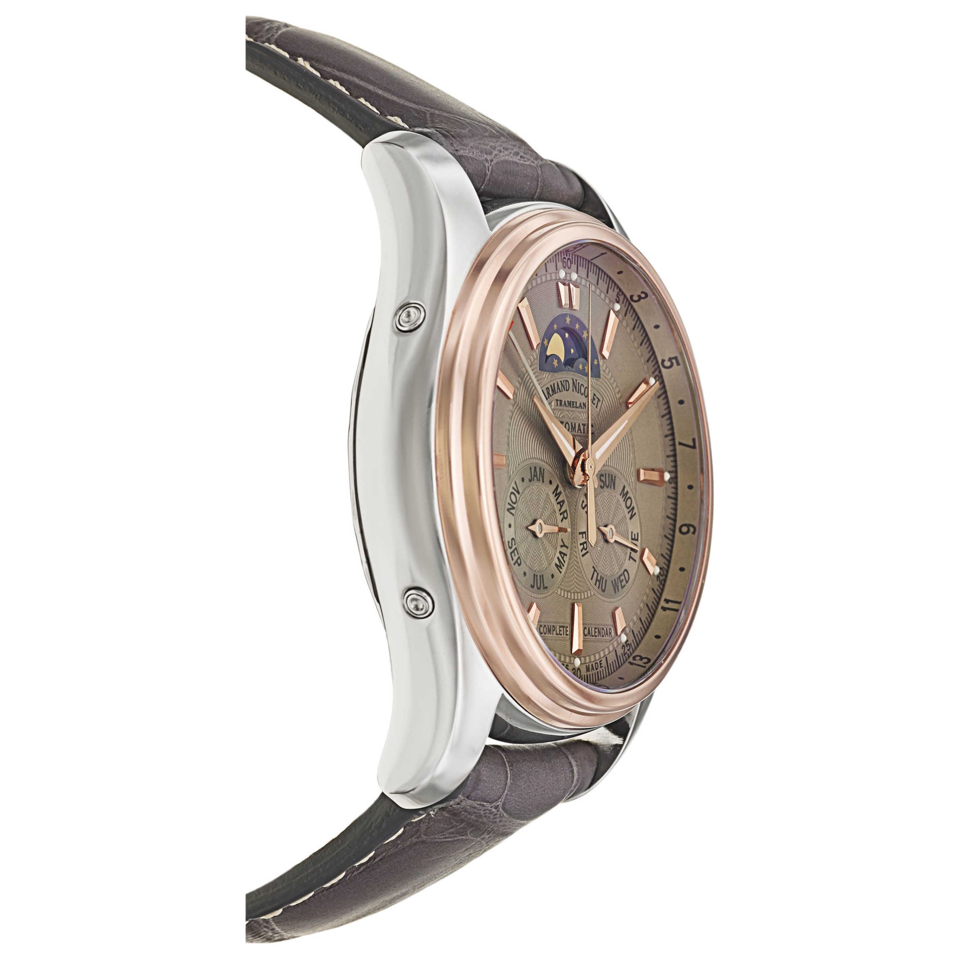 Armand Nicolet M02 Men's Automatic Watch 8642B-2-GR-P974GR2 - Image #3