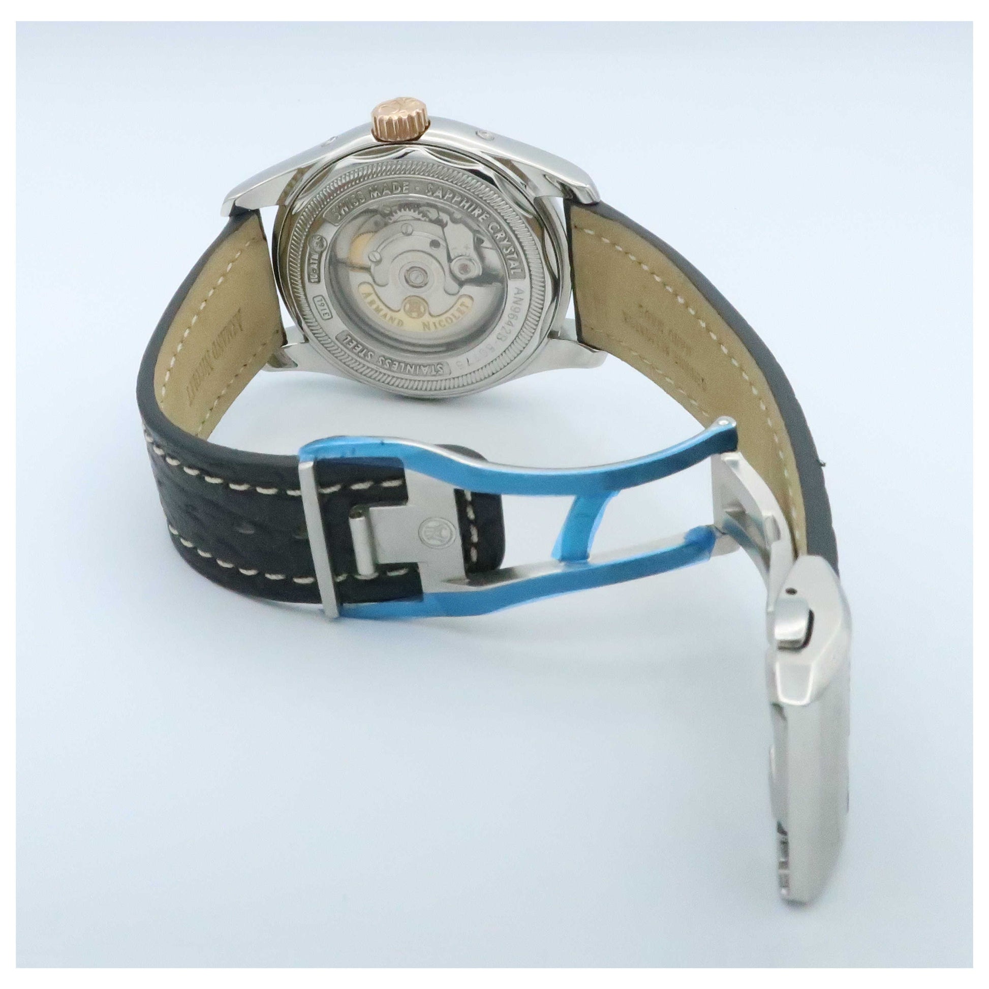 Armand Nicolet M02 Men's Automatic Watch 8642B-2GRP974GR2-SDV - Image #7