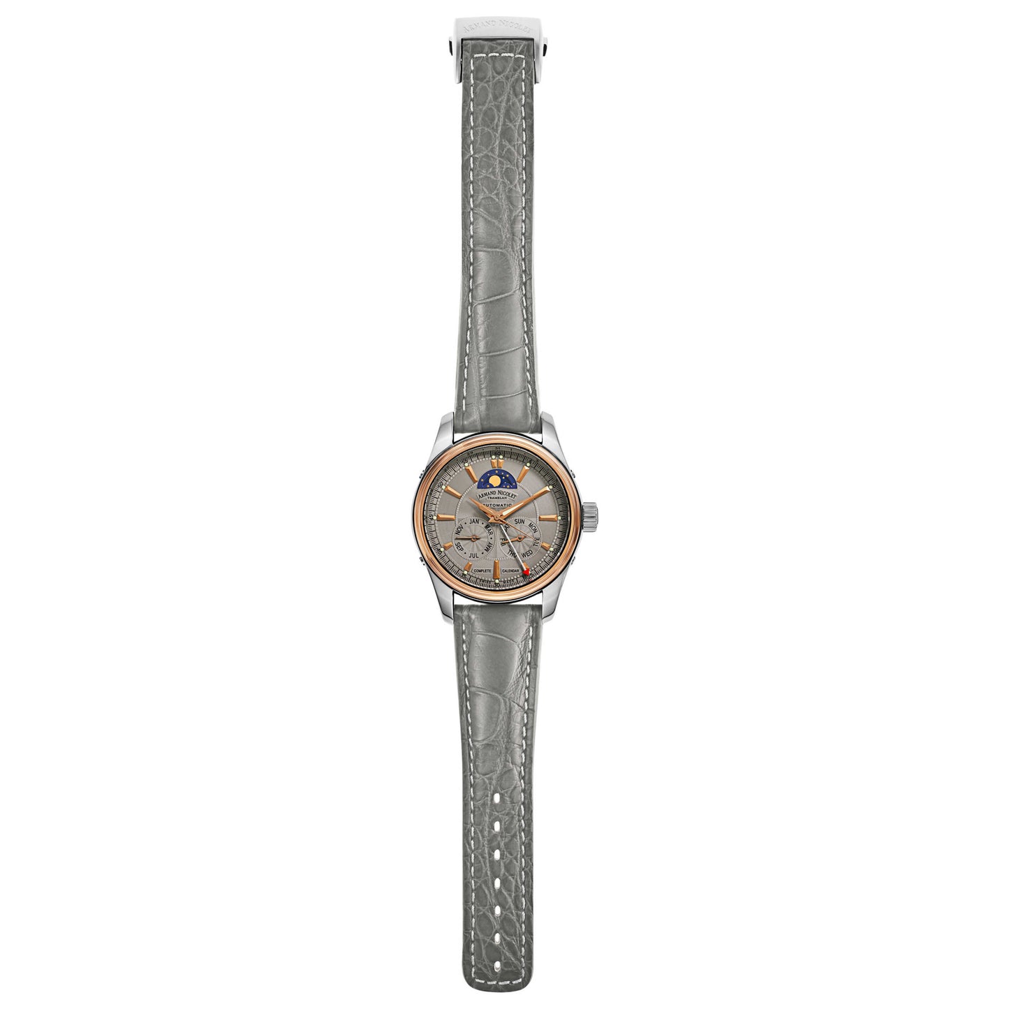 Armand Nicolet M02 Men's Automatic Watch 8642B-GS-P974GR2 - Image #8