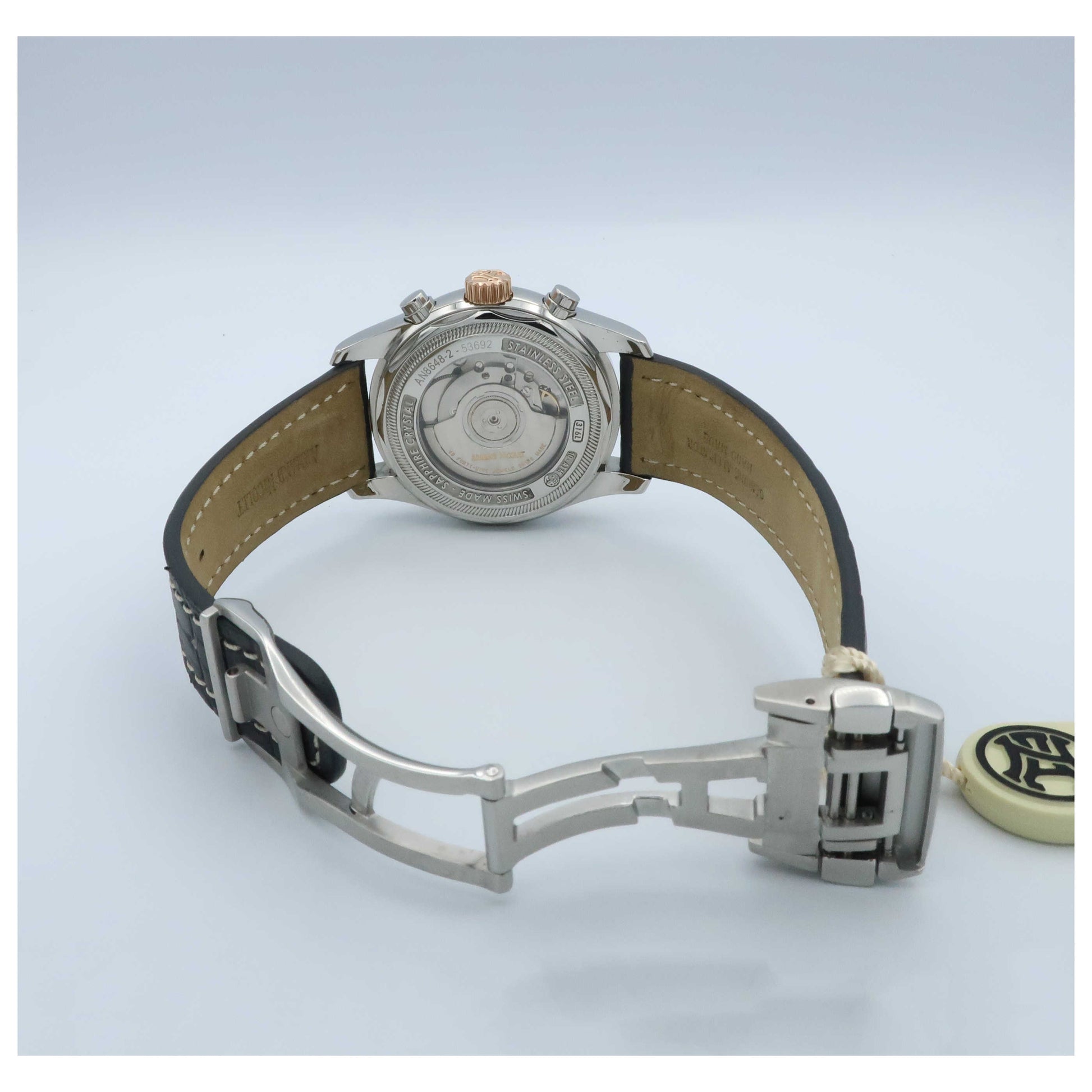 Armand Nicolet M02 Men's Automatic Watch 8648A-2-GRP974GR2-SD - Image #7