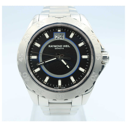 Front view of Raymond Weil RW Sport Men's Swiss Quartz (Battery-Powered) Watch 8650-ST-20001-PO