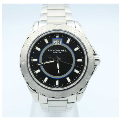 Front view of Raymond Weil RW Sport Men's Swiss Quartz (Battery-Powered) Watch 8650-ST-20001-SD