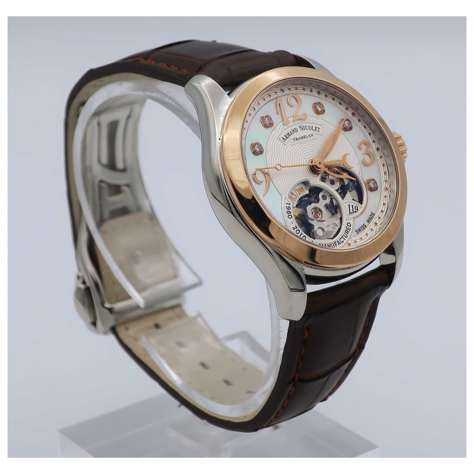 Armand Nicolet LL9 Women's Automatic Watch 8653A-AN-P953MR8-SD - Image #3