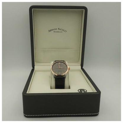 Armand Nicolet L10 Men's Manual-Wind Watch 8670A-GR-P670GR1-PO - Image #6
