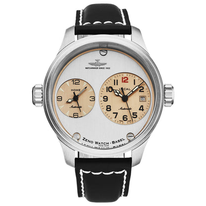 Front view of Zeno OS Pilot Men's Automatic Watch 8671-B36