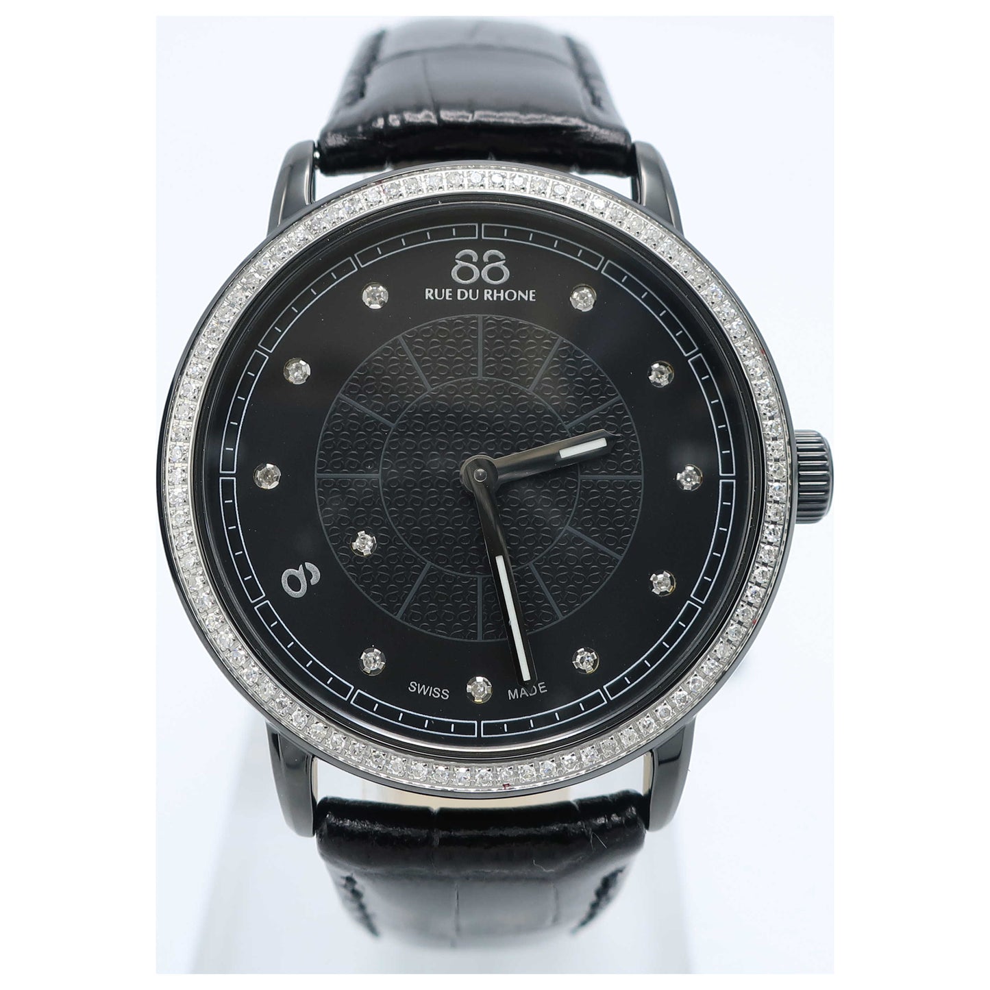 Front view of 88 Rue du Rhone Double 8 Origin Women's Swiss Quartz (Battery-Powered) Watch 87WA120010-SD