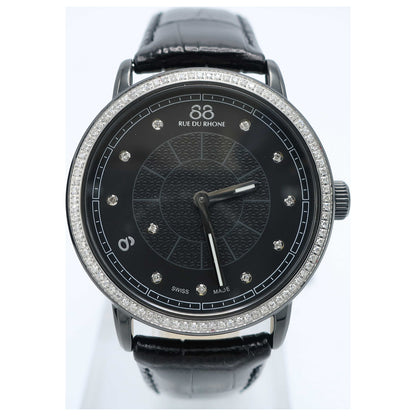 Front view of 88 Rue du Rhone Double 8 Origin Women's Swiss Quartz (Battery-Powered) Watch 87WA120010-SD