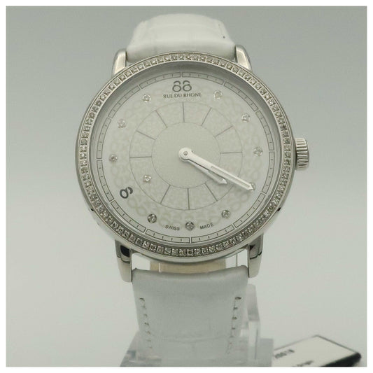 Front view of 88 Rue du Rhone Double 8 Origin Women's Swiss Quartz (Battery-Powered) Watch 87WA120018-SD
