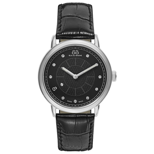 Front view of 88 Rue du Rhone Double 8 Origin Women's Swiss Quartz (Battery-Powered) Watch 87WA120020