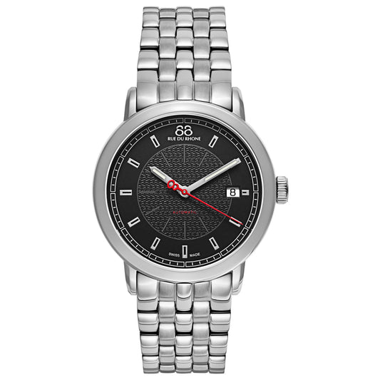 Front view of 88 Rue du Rhone Double 8 Origin Men's Automatic Watch 87WA120032