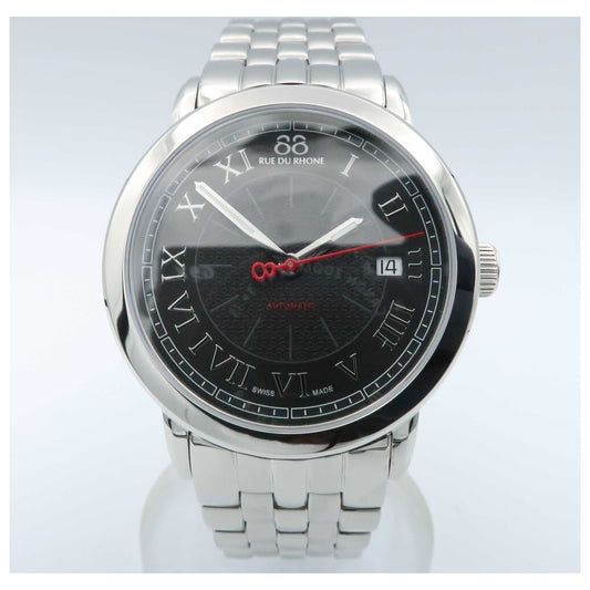 Front view of 88 Rue du Rhone Double 8 Origin Men's Automatic Watch 87WA120034-SDV