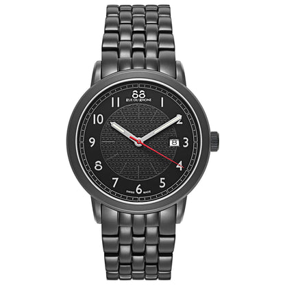 Front view of 88 Rue du Rhone 88 Originals Men's Swiss Quartz (Battery-Powered) Watch 87WA120038