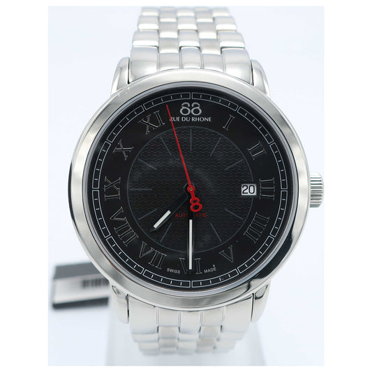 Front view of 88 Rue du Rhone Double 8 Origin Men's Automatic Watch 87WA120040-SD