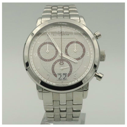 Front view of 88 Rue du Rhone Double 8 Origin Men's Swiss Quartz (Battery-Powered) Watch 87WA130036-PO