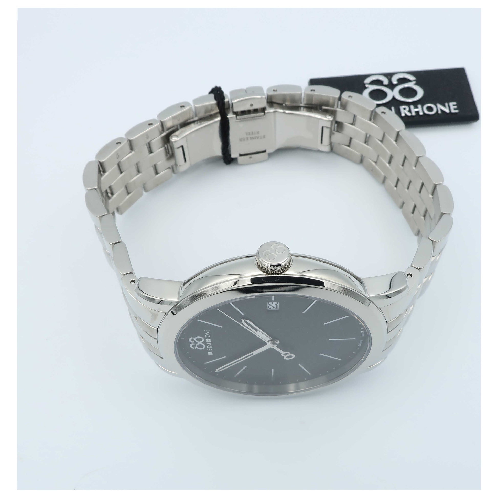 88 Rue du Rhone Double 8 Origin Men's Swiss Quartz (Battery-Powered) Watch 87WA140001-SDV - Image #8