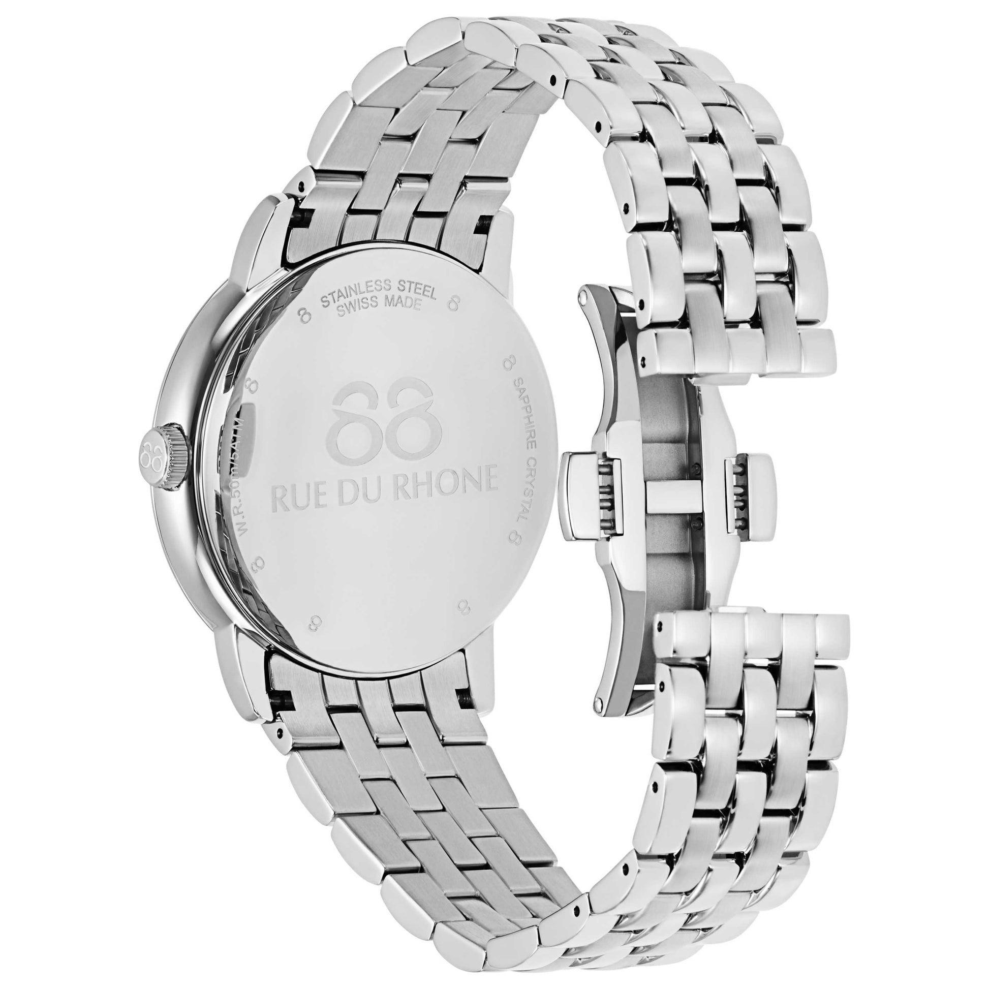 88 Rue du Rhone Double 8 Origin Men's Swiss Quartz (Battery-Powered) Watch 87WA140001 - Image #7