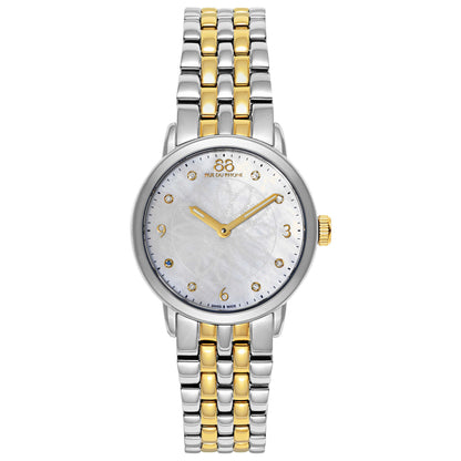 Front view of 88 Rue du Rhone Double 8 Origin Women's Swiss Quartz (Battery-Powered) Watch 87WA140009