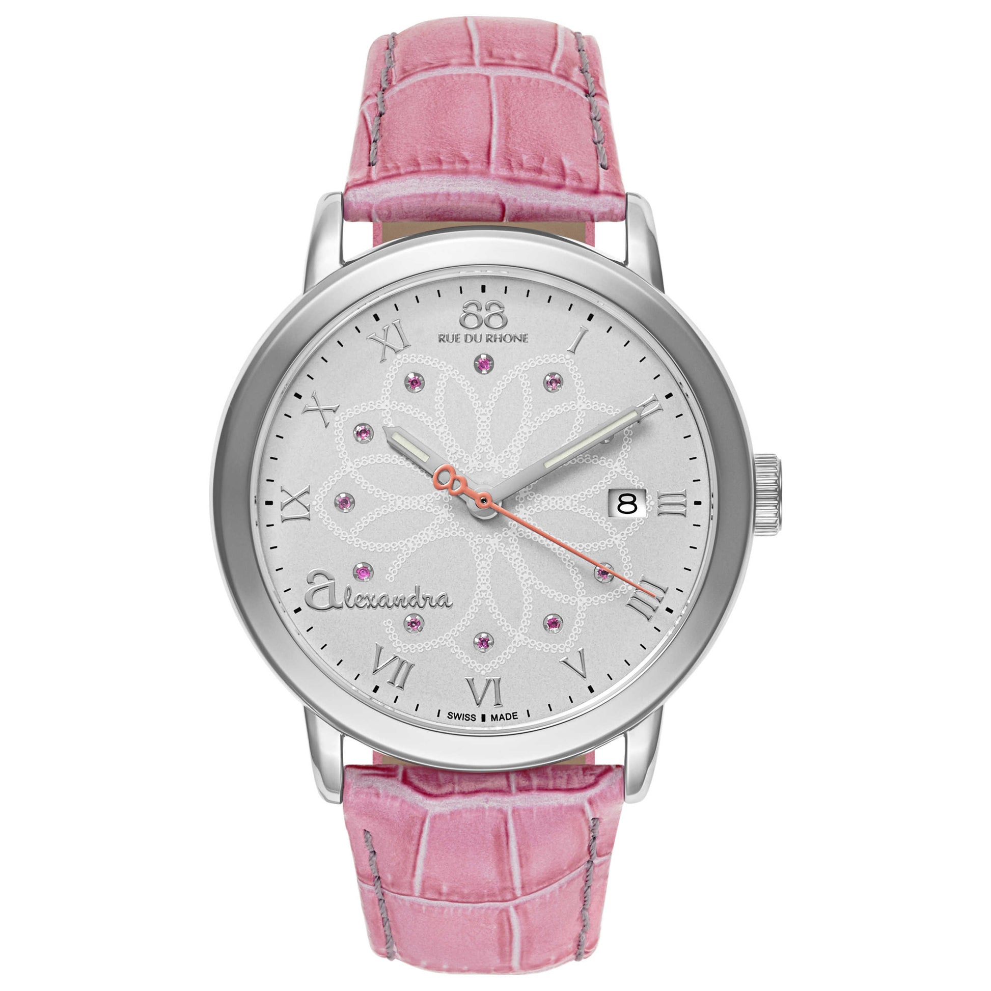 Front view of 88 Rue du Rhone Double 8 Origin Women's Swiss Quartz (Battery-Powered) Watch 87WA140019
