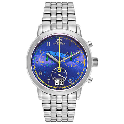 Front view of 88 Rue du Rhone Double 8 Origin Men's Swiss Quartz (Battery-Powered) Watch 87WA140033